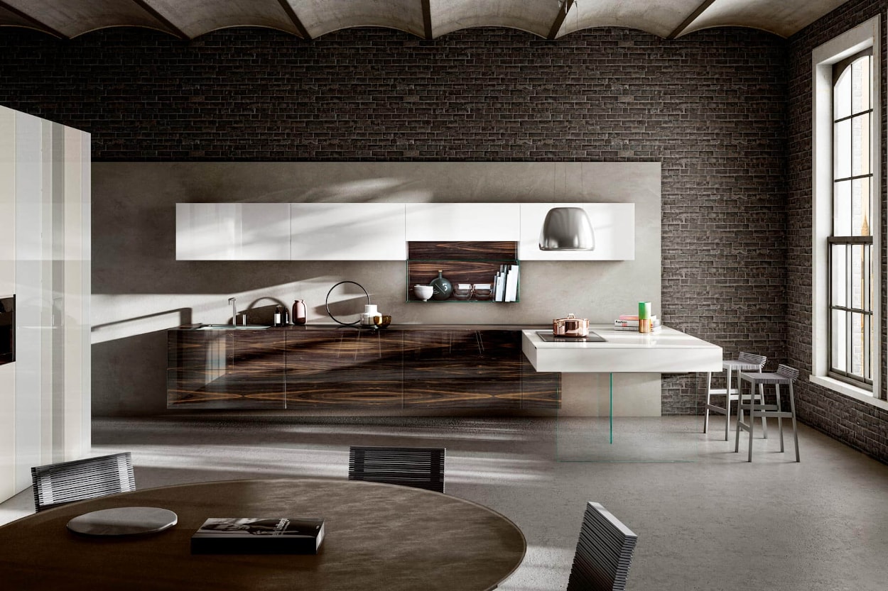 Cocina Lago 36e8 Wood XGlass