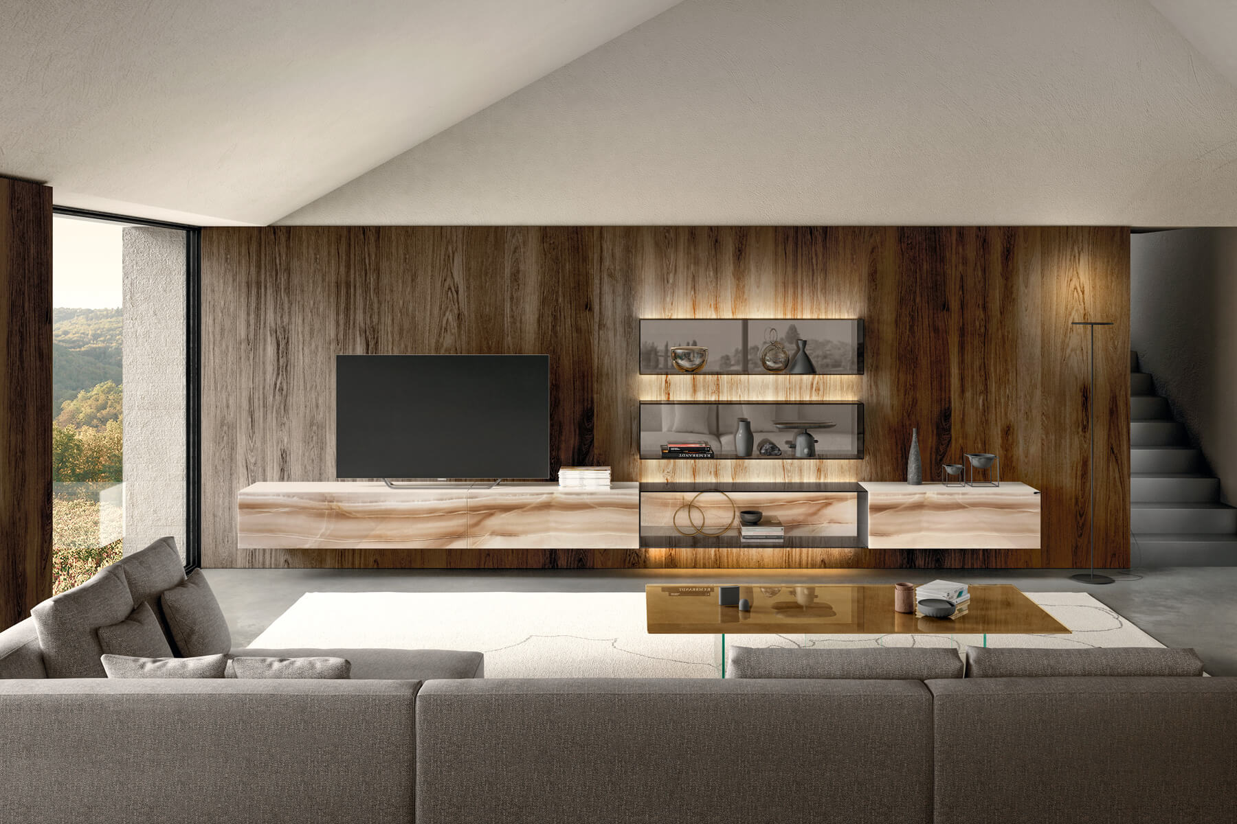 Mueble modular salón LAGO