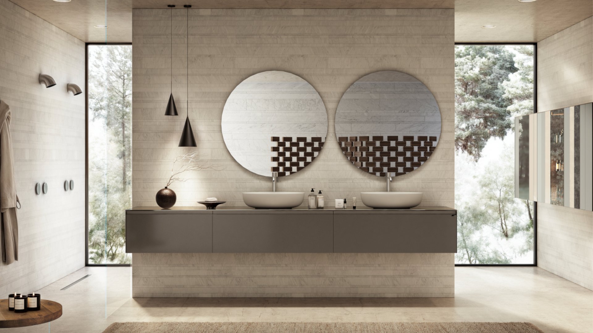 Baños de diseño italiano
