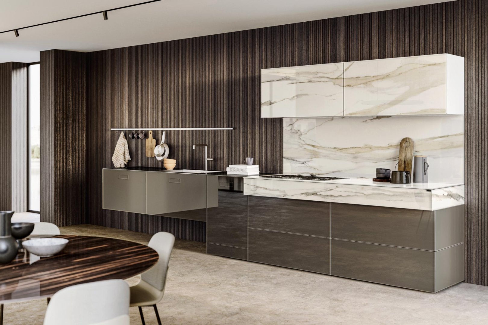 Cocinas LAGO - Frentes con efecto XGlass